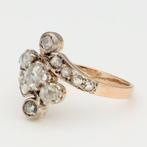 Bague - 14 carats Or rose Diamant (Naturelle), Bijoux, Sacs & Beauté, Bagues