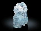 Geëtst aquamrine kristal Kristal - Hoogte: 6 cm - Breedte:, Verzamelen, Mineralen en Fossielen