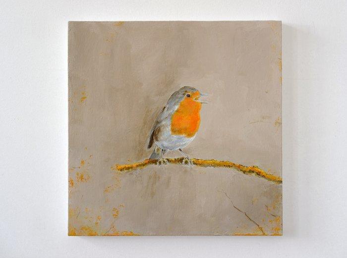 Matthieu van Riel - Robin Autumn, Antiek en Kunst, Kunst | Schilderijen | Modern