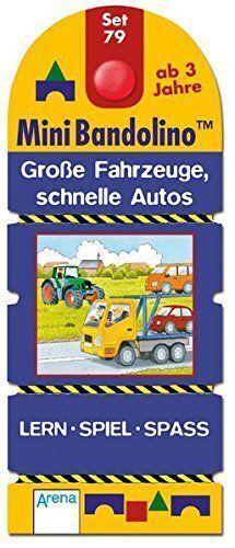 Mini Bandolino Set 79. Große Fahrzeuge, schnelle Autos v..., Livres, Livres Autre, Envoi