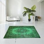 Mooie groene vintage - Vloerkleed - 208 cm - 116 cm - met, Huis en Inrichting, Stoffering | Tapijten en Vloerkleden, Nieuw