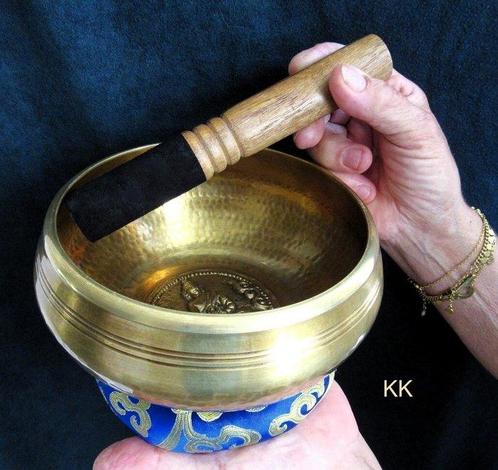 Klankschaal - Boeddha - 15 cm groot - orig. Handgemaakt, Antiek en Kunst, Antiek | Boeken en Manuscripten