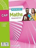 Maths CAP (2022) - Manuel élève  Granjoux, Nathalie  Book, Verzenden, Granjoux, Nathalie