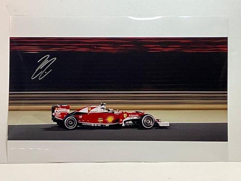 Ferrari - Kimi Räikkönen - Photographie, Verzamelen, Automerken, Motoren en Formule 1