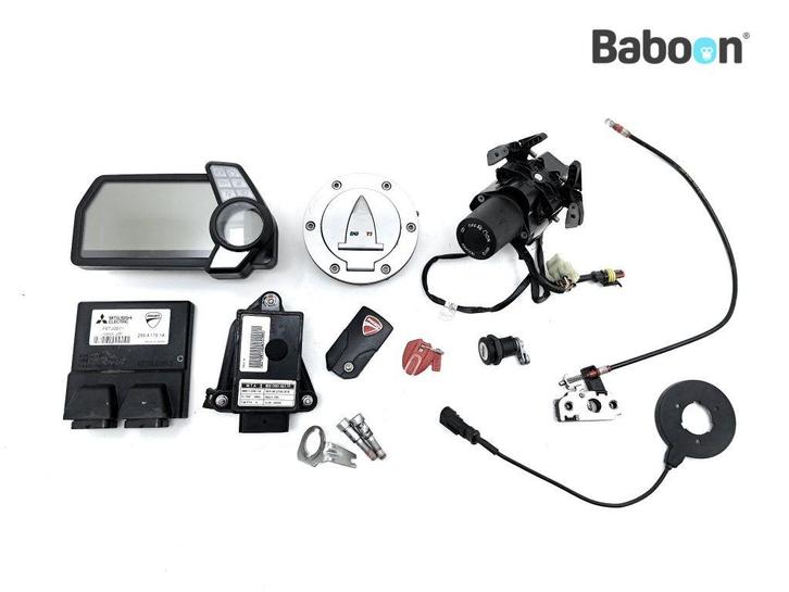Contactslot Set met Immobiliser Ducati Multistrada 1200 S, Motoren, Onderdelen | Ducati, Gebruikt, Verzenden