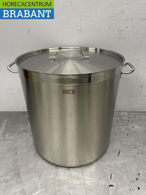 HCB RVS Soeppan Kookpan Pan Inductie 50 x 50 cm 98 liter, Zakelijke goederen, Horeca | Keukenapparatuur, Ophalen of Verzenden