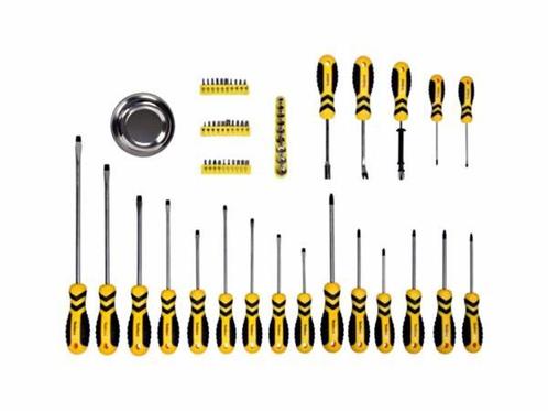 Veiling - Toolland HSET04N 60-delige schroevendraaier- en bi, Doe-het-zelf en Bouw, Gereedschap | Handgereedschap
