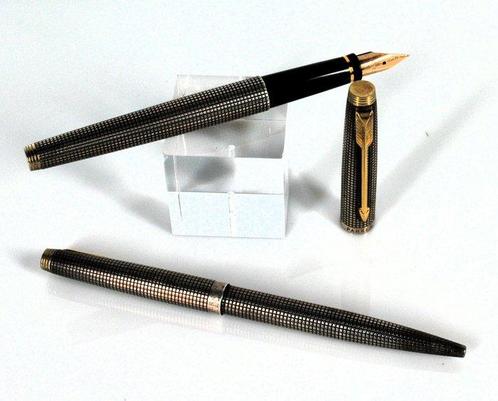 Parker - Ciselle 75 sterling silver e oro 14 KT - Vulpen, Collections, Stylos