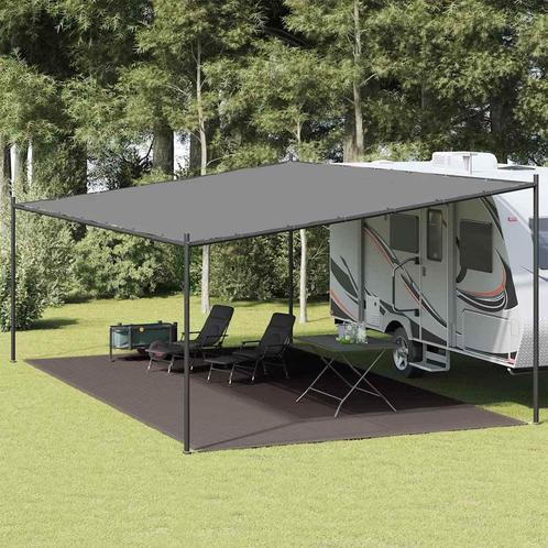 vidaXL Tenttapijt 400x600 cm antracietkleurig, Caravans en Kamperen, Tentaccessoires, Nieuw, Verzenden