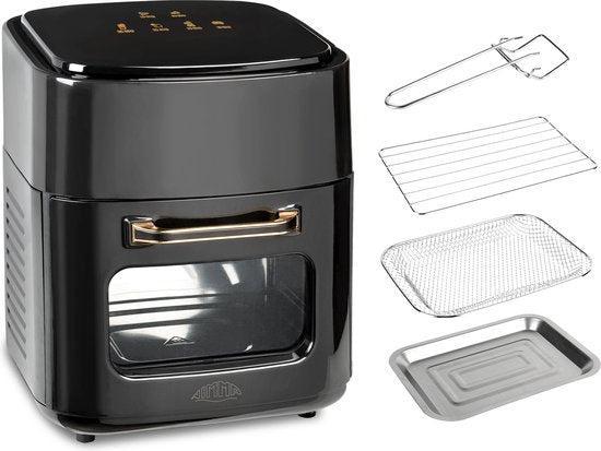 2dekans | Nimma Crispr Airfryer Oven XXL - 1400W - 15L -, Huis en Inrichting, Keuken | Keukenbenodigdheden, Ophalen of Verzenden