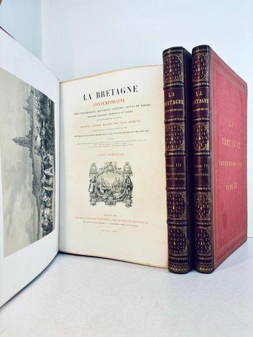 Benoist /  de La Borderie;  de Courson, de Courcy - La, Antiquités & Art, Antiquités | Livres & Manuscrits