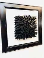 sculptuur, Il Mistero Della Notte - 42 cm - Hout - 2025