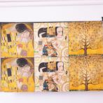 Eerbetoon aan Gustav Klimt – 6 werken op textiel - Textiel, Huis en Inrichting, Nieuw