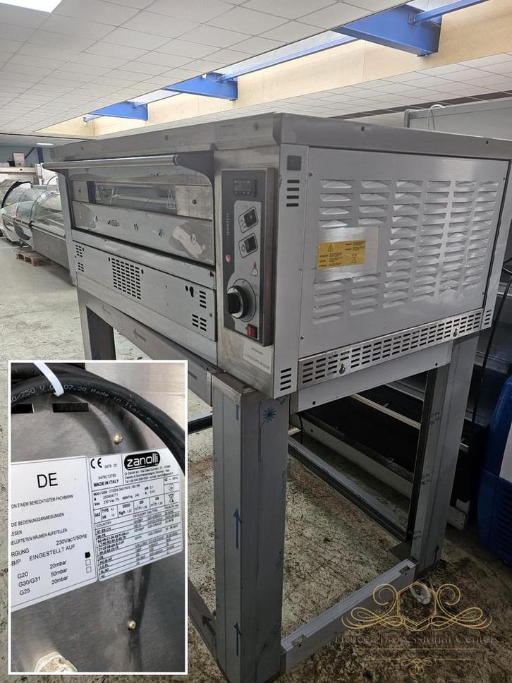 Zanolli Citizen Gas – Pizzabakoveneenheid, Articles professionnels, Horeca | Équipement de cuisine, Enlèvement ou Envoi