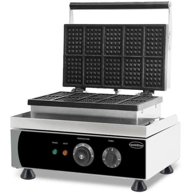 Wafelijzer | Enkel | Brusselse Wafels (81x55x14mm) | 1.75kW, Zakelijke goederen, Horeca | Keukenapparatuur, Nieuw in verpakking
