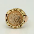 Ring - 14 karaat Geel goud, Roségoud - JFK