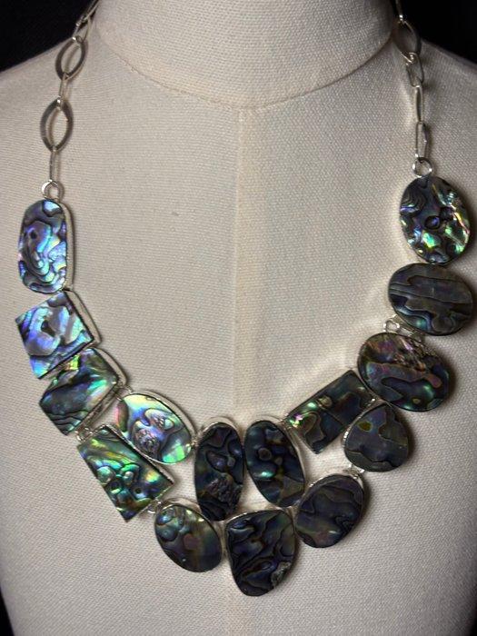 Zilver - Halsketting, Antiek en Kunst, Curiosa en Brocante