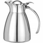 Thermoskan | RVS | 0.6L | Dubbelwandig | Klapdeksel (Rubber, Verzenden, Nieuw in verpakking