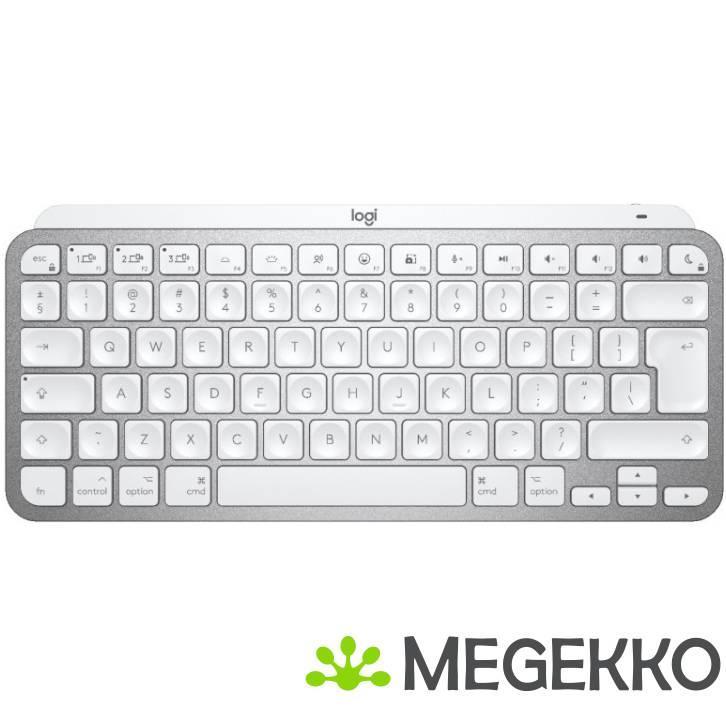 Logitech MX Keys Mini Mac toetsenbord Draadloos Wit, Computers en Software, Toetsenborden, Nieuw, Verzenden