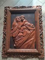 Messina - Tableau sculpté - Vierge à lEnfant - 51 x 66 cm -
