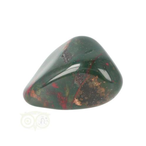 Heliotroop Trommelsteen Nr 40 - 24 gram, Handtassen en Accessoires, Edelstenen, Nieuw, Verzenden