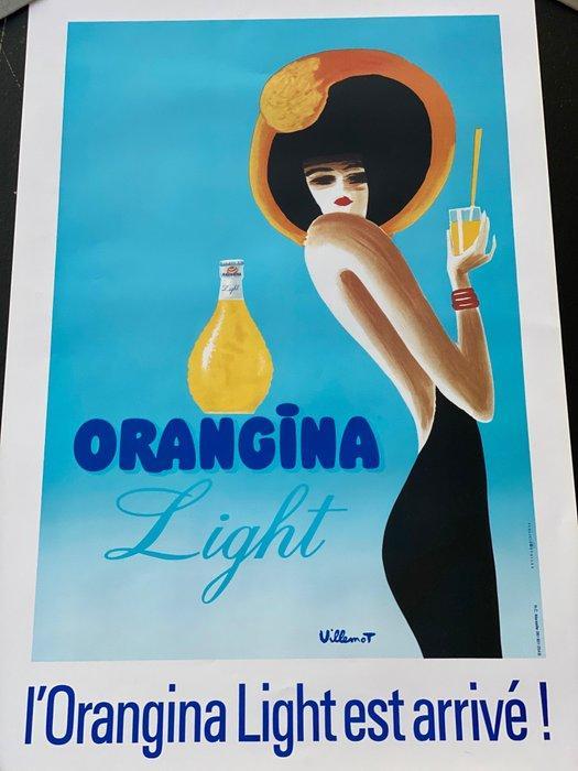 Bernard Villemot - Orangina “L’Orangina light est arrivè” -, Antiek en Kunst, Kunst | Tekeningen en Fotografie