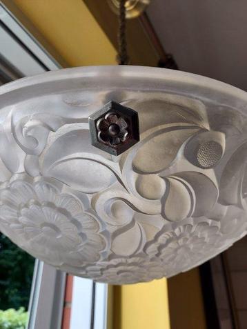 Lustre - Verre - Lustre art décoPRIMAFLORE
