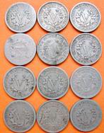 États-Unis. 5 cents Liberty Nickel 12 different coins
