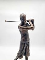 Figurine - Golfer - Fer, Antiek en Kunst