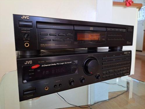 JVC - RX-508V Audio Video Receiver & XL-V252 Stereo Compact, Audio, Tv en Foto, Radio's