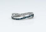 Zonder minimumprijs - Ring - 925 zilver - 0,85 ct diamanten