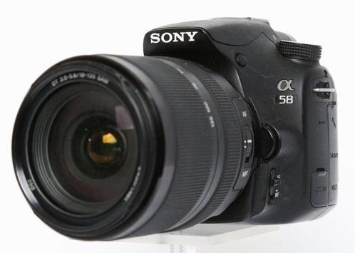 Sony SLT-A58 Digitale camera, Audio, Tv en Foto, Fotocamera's Digitaal