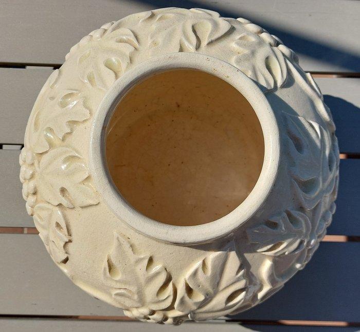 Vase - Céramique, barbotine, Antiek en Kunst, Kunst | Designobjecten