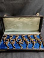 Messensteun (12) - Verguld brons, Antiek en Kunst