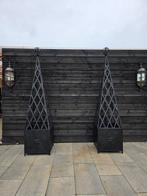 Jardinière (2) - Metaal - XL Set 245cm - Zwart, Antiek en Kunst