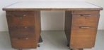 Bureau - Eik - Met mappen, Antiek en Kunst