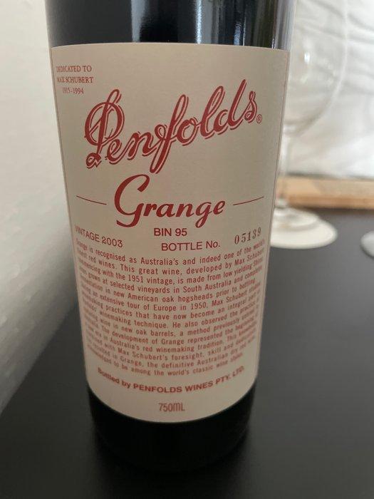 2003 Penfolds Grange - Barossa Valley - 1 Fles (0,75 liter), Verzamelen, Wijnen