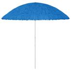 vidaXL Strandparasol Hawaï 300 cm blauw, Tuin en Terras, Verzenden, Nieuw