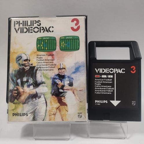 Philips Videopac 3 American Football Boxed, Computers en Software, Vintage Computers, Ophalen of Verzenden
