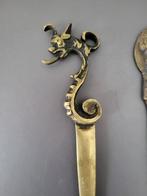 Briefopener - 2 coupe papier - Brons, Antiquités & Art