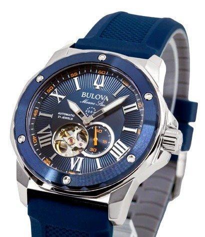 Bulova - NO RESERVE PRICE - Marine Star Automatique, Handtassen en Accessoires, Horloges | Heren