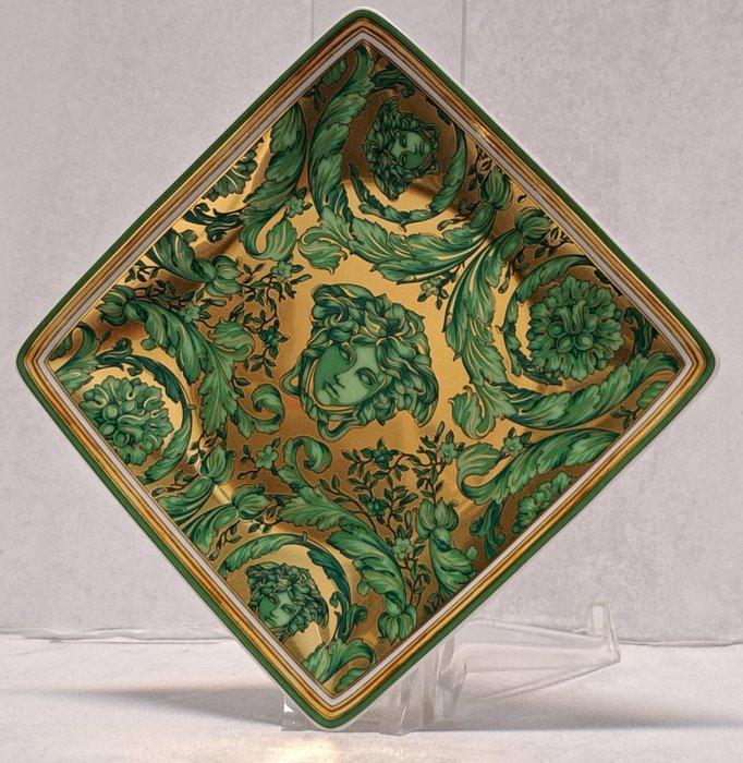 Rosenthal - Versace - Plat - Teller 12x12cm Versace Medusa, Antiek en Kunst, Antiek | Glaswerk en Kristal