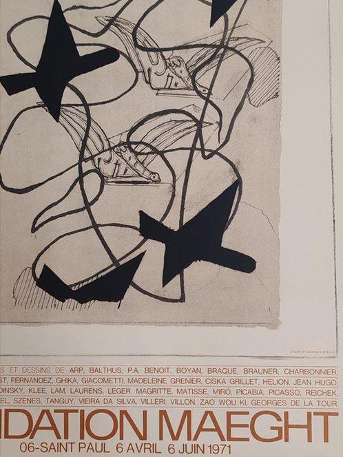 René CHAR - Affiche originale dexposition René CHAR - Jaren, Antiek en Kunst, Kunst | Tekeningen en Fotografie