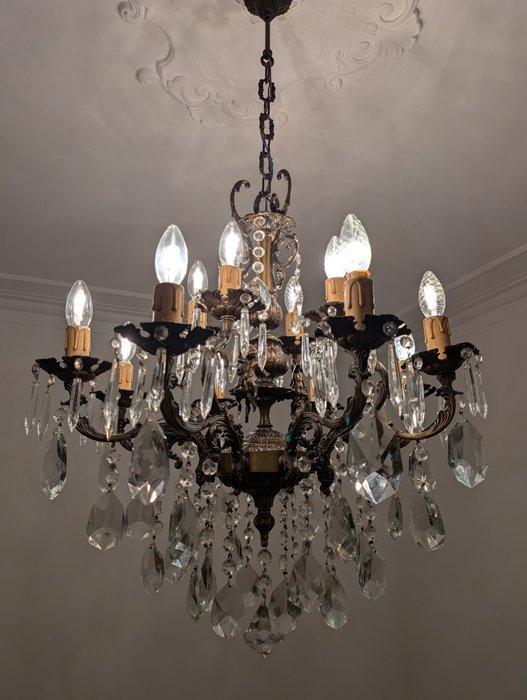 Kroonluchter - Kristal - Gigante 12 luci, Antiek en Kunst, Antiek | Overige Antiek
