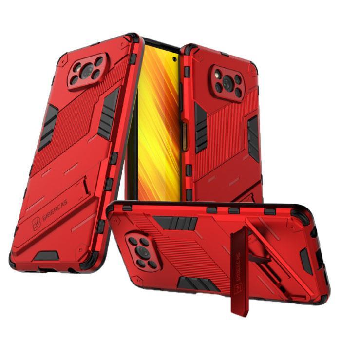 Xiaomi 12 Pro (5G) Hoesje met Kickstand - Shockproof Armor, Telecommunicatie, Mobiele telefoons | Hoesjes en Screenprotectors | Overige merken