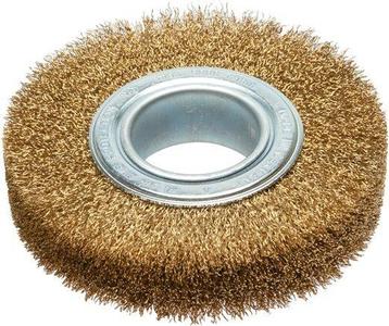 Brosse ronde 200 mm Fil de laiton 50 mm Trou demplacement, Verzenden