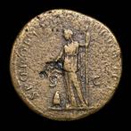 Romeinse Rijk. Trajan (98-117 n.Chr.). Sestertius Roma -