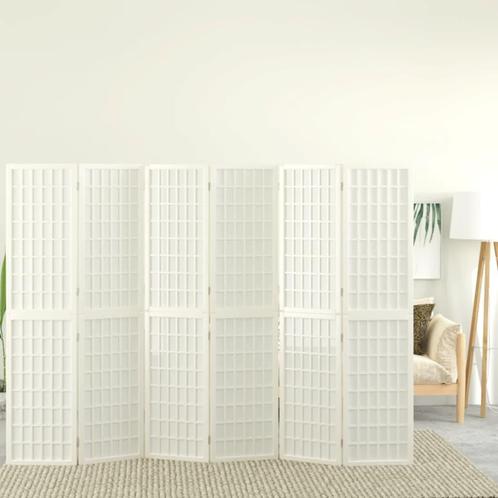 vidaXL Kamerscherm inklapbaar 6 panelen Japanse stijl, Huis en Inrichting, Woonaccessoires | Overige, Nieuw, Verzenden