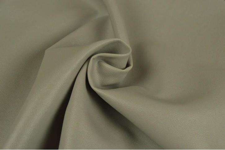 10 meter kunstleer - zilvergrijs, Hobby en Vrije tijd, Stoffen en Lappen, 120 cm of meer, 200 cm of meer, Grijs, Nieuw, Leer of Kunstleer