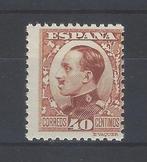 Spanje 1930 - Alfonso XIII kleurfout 40 Cts. - Edifil